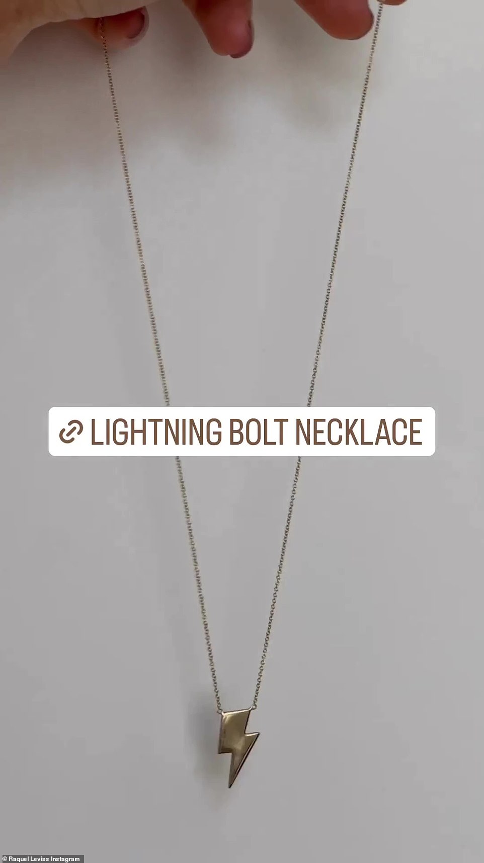 Leviss wore the infamous lightning bolt necklace amid her months-long affair with ex Sandoval, 40, last year. Raquel announced the auction earlier this month. While in 'the process of letting go' of possessions that 'no longer serve' her, the star told her more than 633,000 Instagram followers that a few of the most well-known Scandoval pieces are available for purchase. 'I'm cleaning out my closet, I have found a few items that are a little bit triggering,' she said in a video, uploaded to her social media accounts. While speaking about the items that she listed on eBay, the TV personality confessed that she never wants to 'see them' or 'wear them again.'