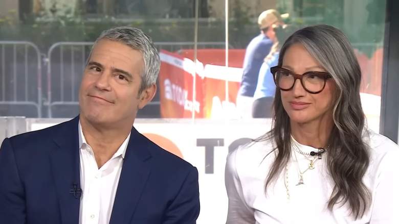 Andy Cohen and Jenna Lyons