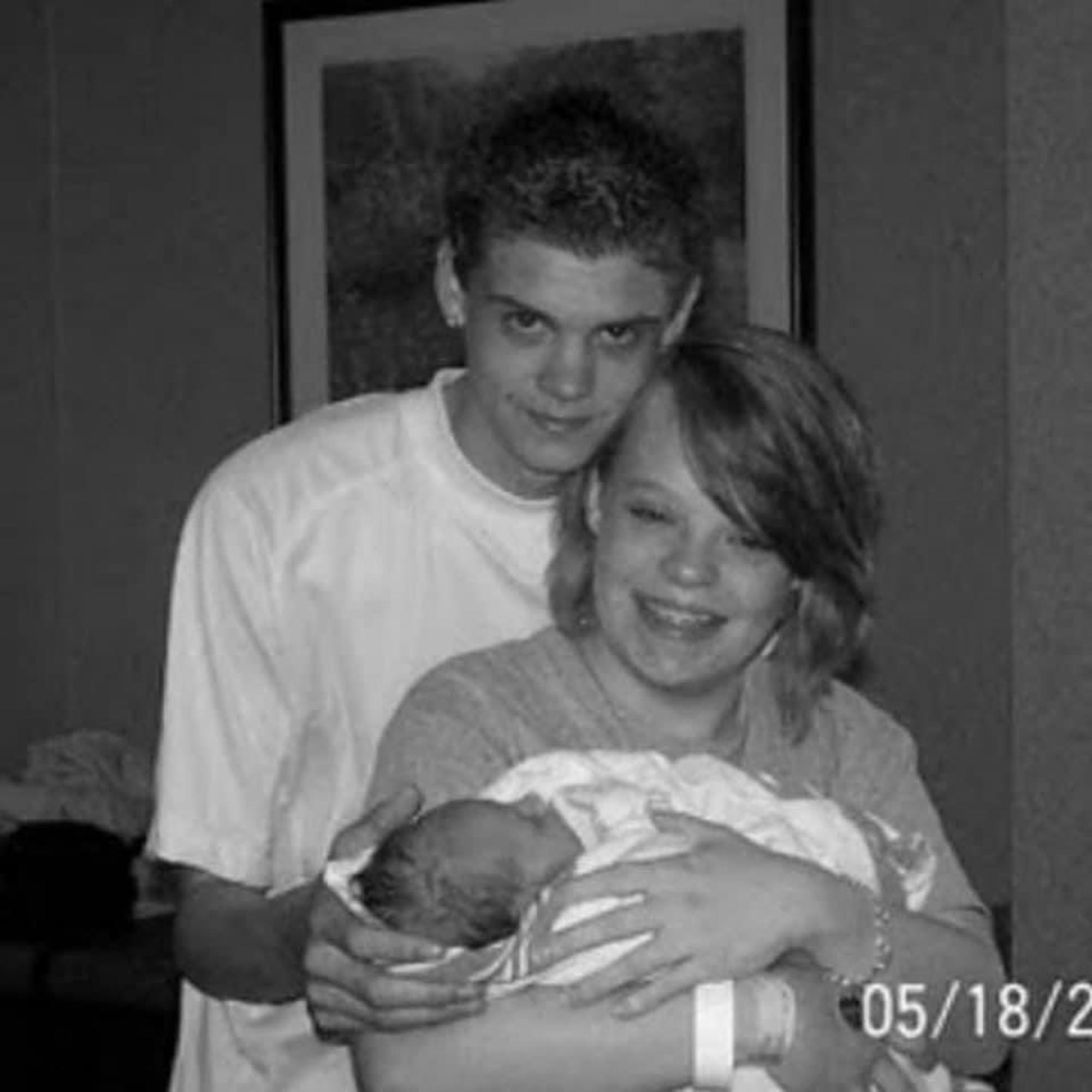 Catelynn and Tyler Baltierra with Carly.